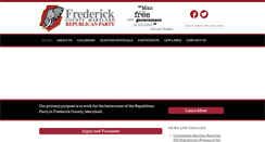 Desktop Screenshot of frederickgop.org